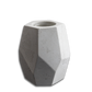 Das Bild zeigt eine Vase aus Beton für Blumen/Zweige als Dekoration. Die Betonvase wirkt durch ihre asymetrische Formgebung zeitlos und modern und verleiht deinem Wohnraum eine besonders schöne Athmosphäre. Perfekt geeignet als Einweihungsgeschenk oder als Muttertagsgeschenk.